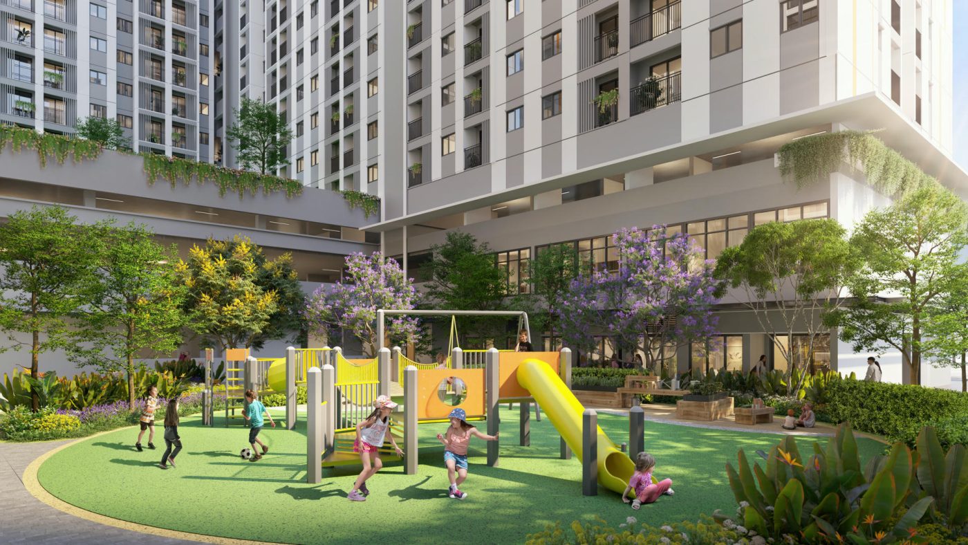 Khu vui chơi dành riêng cho bé ngay tại nhà, sống ở K Home con bạn được thỏa sức vui chơi, học hỏi, trải nghiệm cùng bạn bè.